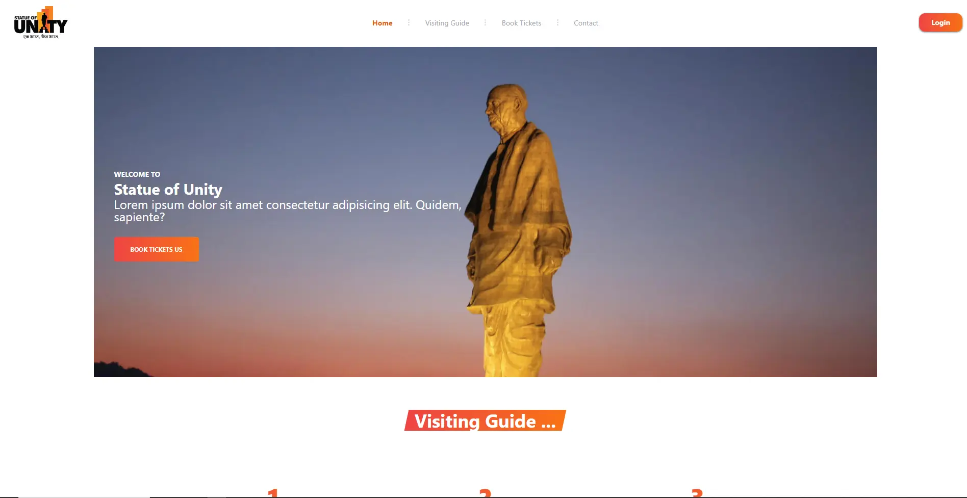 Statue of Unity Images